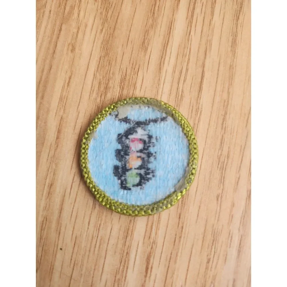 Vintage BSA Boy Scouts of America Traffic Safety Merit Badge Patch Stoplight